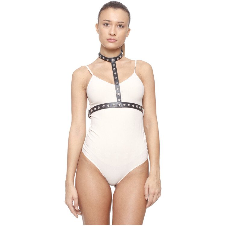 AIL Stage Ivonne Leather Harness Front