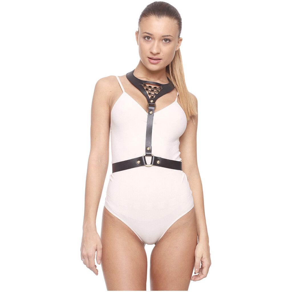 AIL Stage Michelle Leather Harness Front